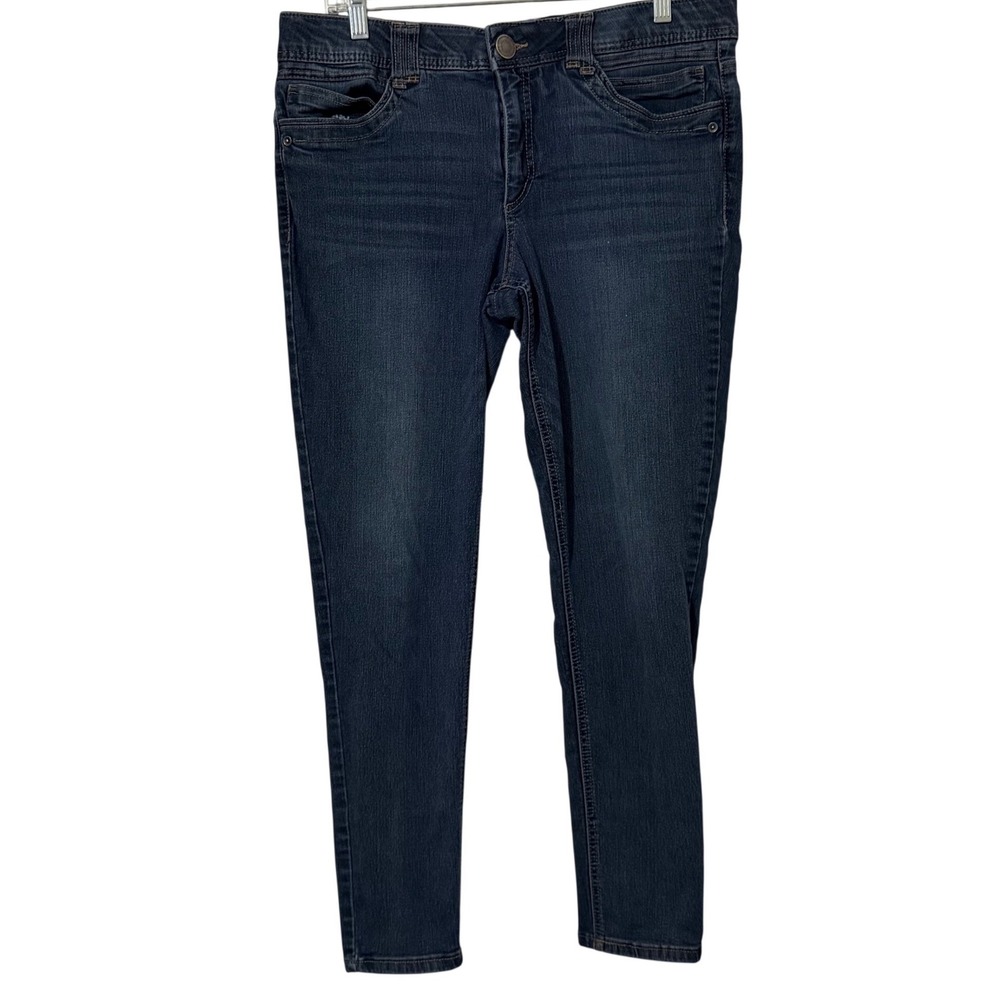 Democracy Ab Technology "Ab"solution Mid Wash Skinny Jeans Womens 14